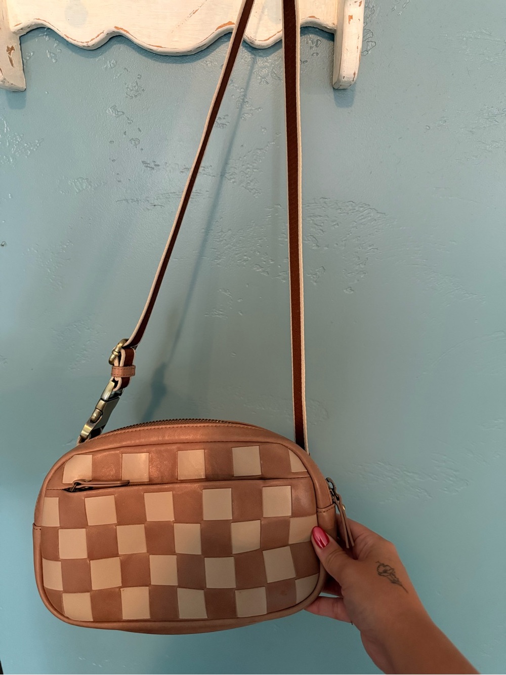 AndarXDevin crossbody collab bag